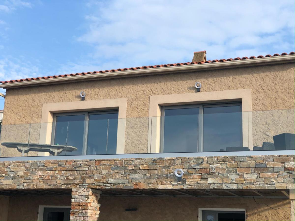 Haut De Villa - Vue Mer Avec Coucher De Soleil Cargese Exterior photo